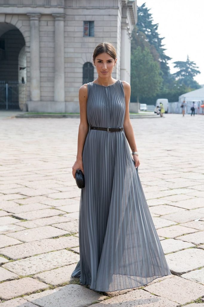 Look invitada vestido inspiración griega